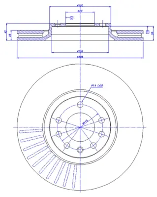 спирачен диск CAR                 