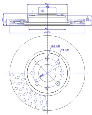спирачен диск CAR                 