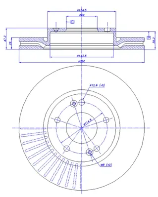 спирачен диск CAR                 