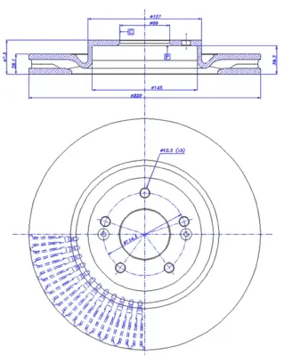 спирачен диск CAR                 