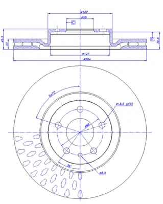 спирачен диск CAR                 