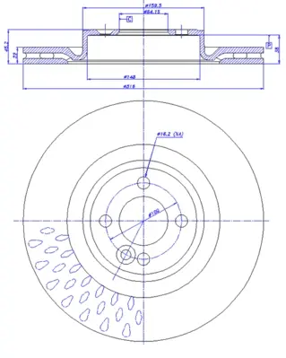 спирачен диск CAR                 