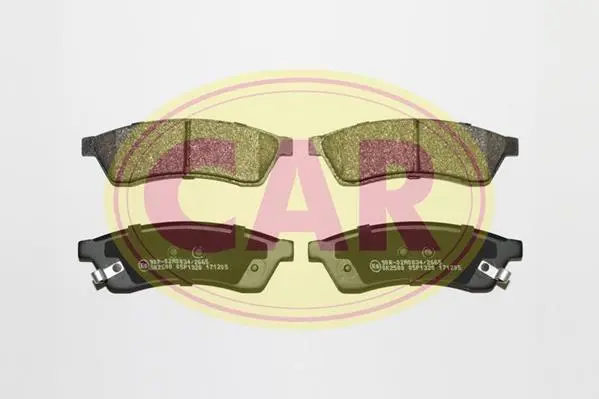 комплект спирачно феродо, дискови спирачки CAR                 