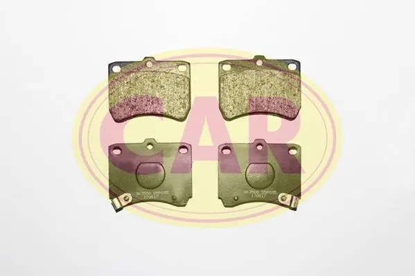 комплект спирачно феродо, дискови спирачки CAR                 