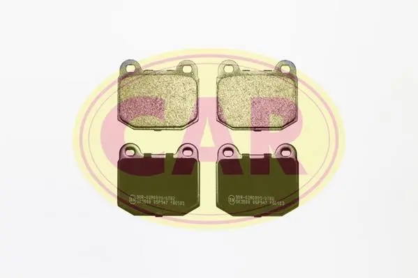 комплект спирачно феродо, дискови спирачки CAR                 