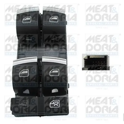 ключ(бутон), стъклоповдигане MEAT & DORIA        