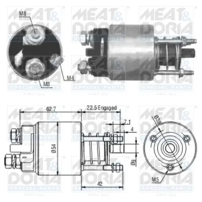 магнитен превключвател, стартер MEAT & DORIA        