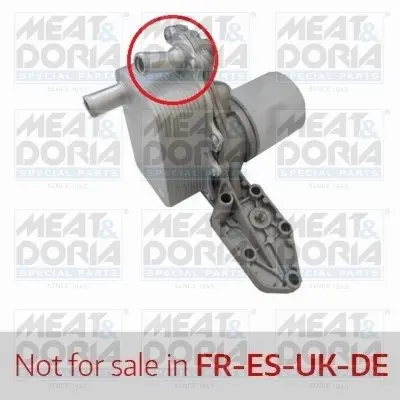 маслен радиатор, двигателно масло MEAT & DORIA        