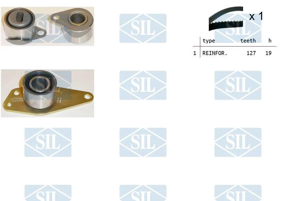 комплект ангренажен ремък Saleri SIL          