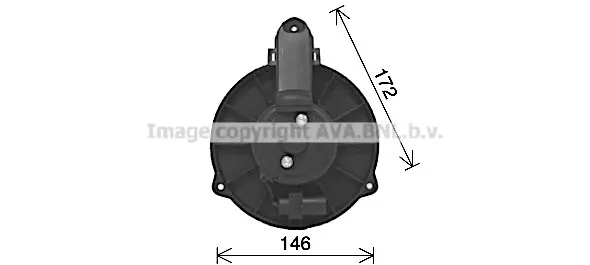 вентилатор вътрешно пространство AVA QUALITY COOLING 