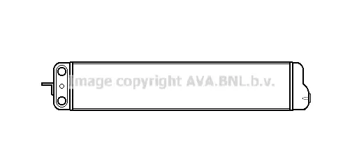 маслен радиатор, двигателно масло AVA QUALITY COOLING 