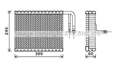 изпарител, климатична система AVA QUALITY COOLING 