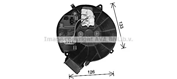 вентилатор вътрешно пространство AVA QUALITY COOLING 