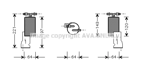 Изсушител, климатизация AVA QUALITY COOLING