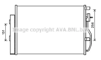 кондензатор, климатизация AVA QUALITY COOLING 