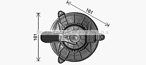 вентилатор вътрешно пространство AVA QUALITY COOLING 