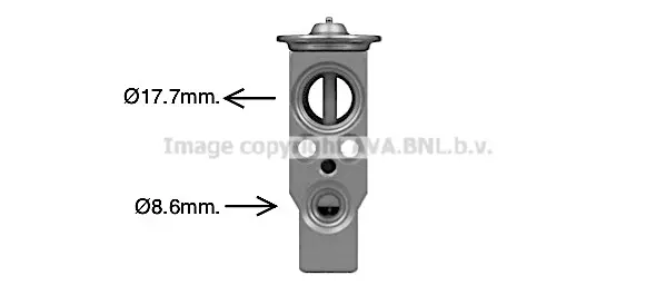 разширителен клапан, климатизация AVA QUALITY COOLING 
