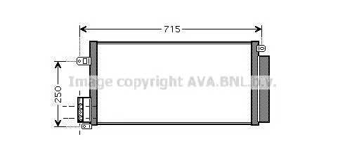 кондензатор, климатизация AVA QUALITY COOLING 