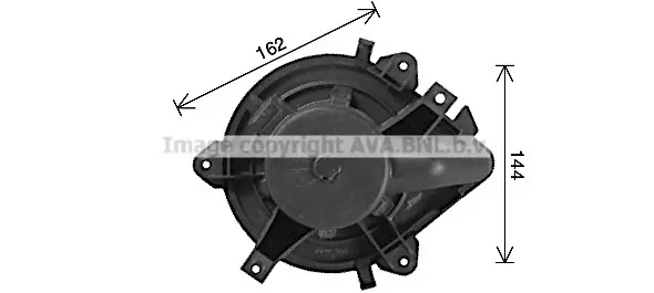 вентилатор вътрешно пространство AVA QUALITY COOLING 