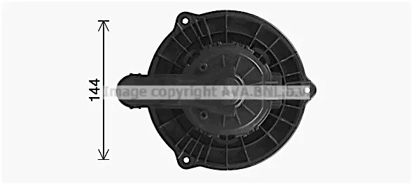 вентилатор вътрешно пространство AVA QUALITY COOLING 