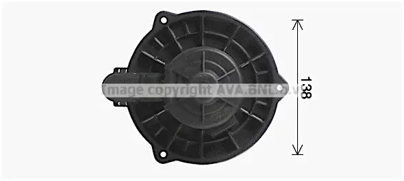 вентилатор вътрешно пространство AVA QUALITY COOLING 