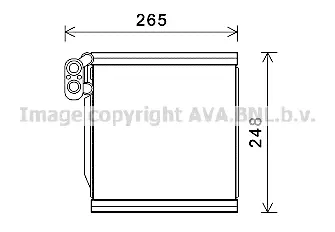 изпарител, климатична система AVA QUALITY COOLING 