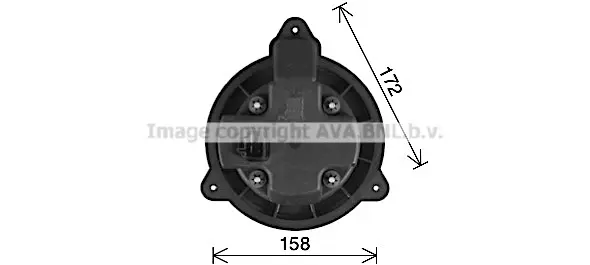 вентилатор вътрешно пространство AVA QUALITY COOLING 