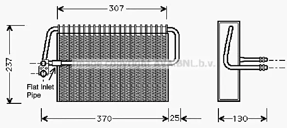 изпарител, климатична система AVA QUALITY COOLING 