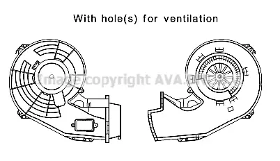 вентилатор вътрешно пространство AVA QUALITY COOLING 