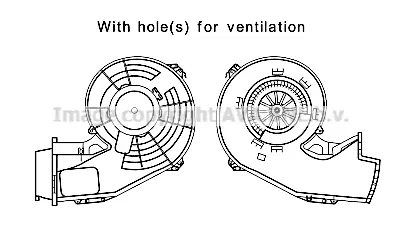 вентилатор вътрешно пространство AVA QUALITY COOLING 
