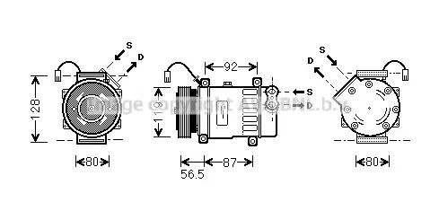 Компресор, климатизация AVA QUALITY COOLING
