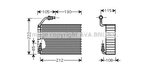 изпарител, климатична система AVA QUALITY COOLING 