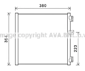 кондензатор, климатизация AVA QUALITY COOLING 