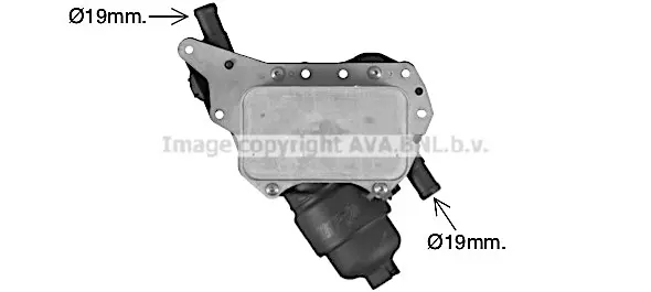 маслен радиатор, двигателно масло AVA QUALITY COOLING 