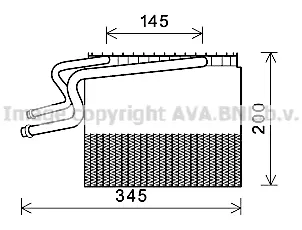 изпарител, климатична система AVA QUALITY COOLING 