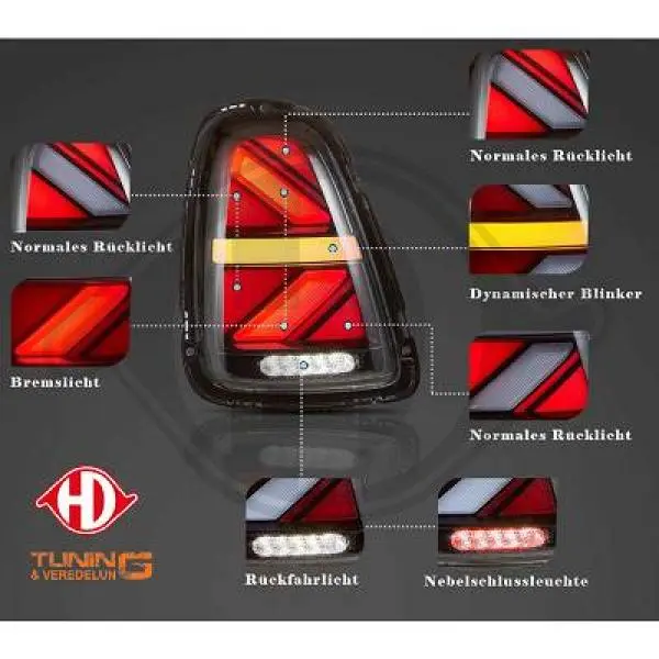 комплект задна светлина DIEDERICHS          