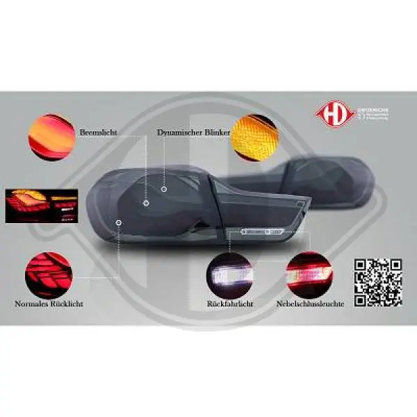 комплект задна светлина DIEDERICHS          