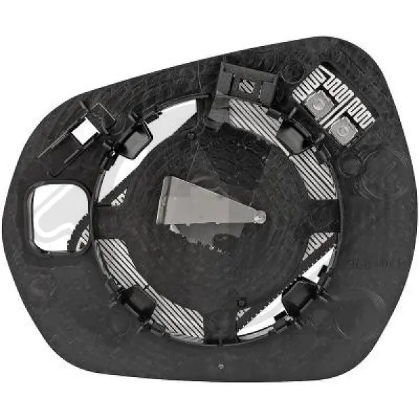 стъкло на огледало, външно огледало DIEDERICHS          