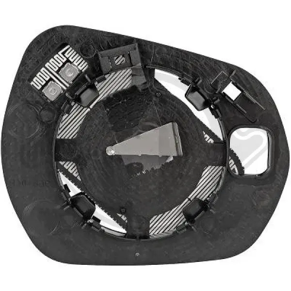 стъкло на огледало, външно огледало DIEDERICHS          