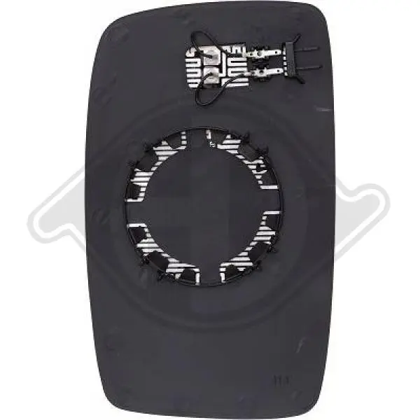 стъкло на огледало, външно огледало DIEDERICHS          