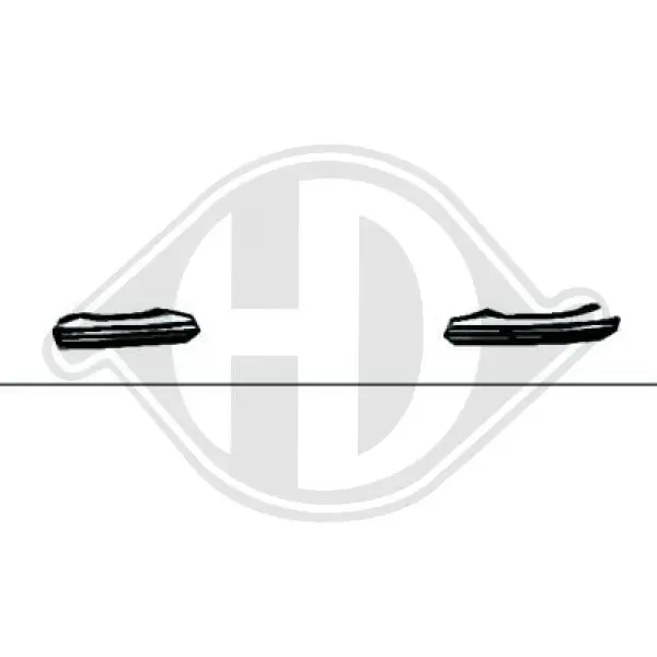 покривна-защитна лайсна, решетка на радиатора DIEDERICHS          