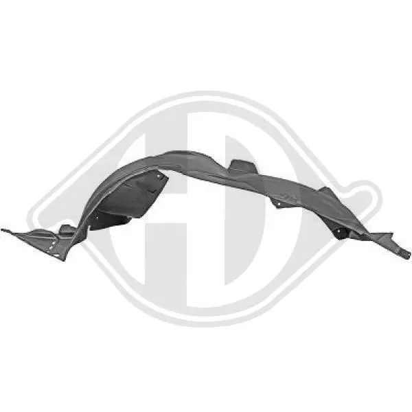 обшивка, колесна ниша DIEDERICHS          