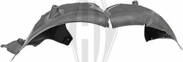 обшивка, колесна ниша DIEDERICHS          