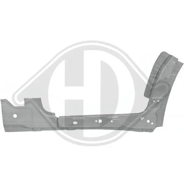 ламаринен панел на входа DIEDERICHS          