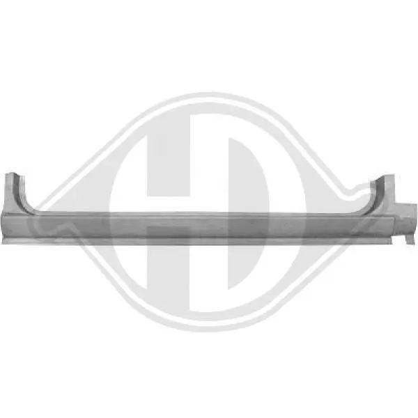 ламаринен панел на входа DIEDERICHS          