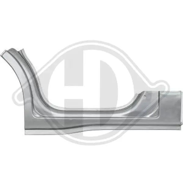 ламаринен панел на входа DIEDERICHS          