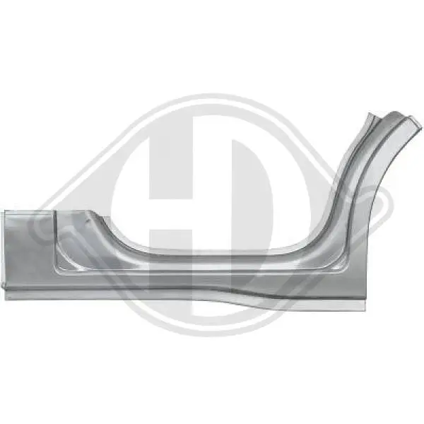 ламаринен панел на входа DIEDERICHS          