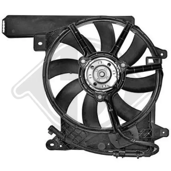 вентилатор, охлаждане на двигателя DIEDERICHS          