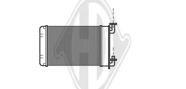 топлообменник, отопление на вътрешното пространство DIEDERICHS          