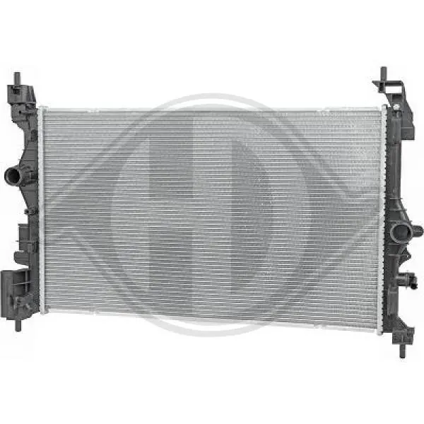 радиатор, охлаждане на двигателя DIEDERICHS          